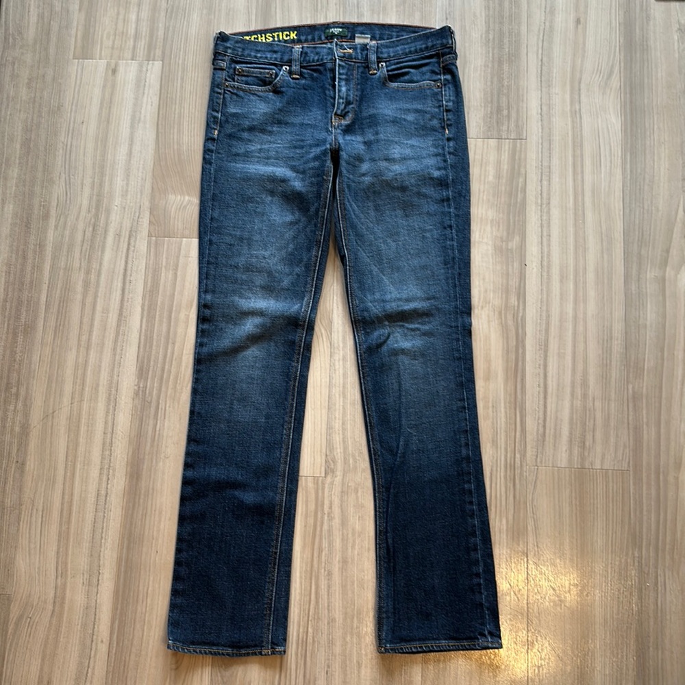 J Crew Matchstick straight leg jeans